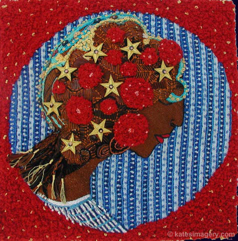 Nubian Princess Mini-Tapestry Image